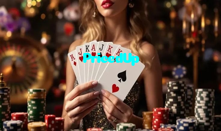 PricedUp خوش آمدید بونس +600% پیشکش موبائل ایپ کے پروموشن سیکشن میں دکھائی دیتی ہے۔